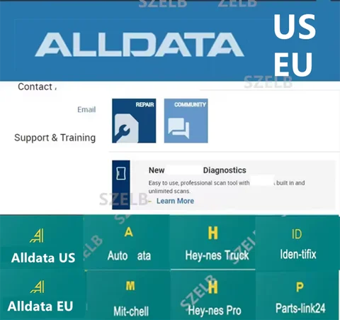 Conta Online 2026 para AllData EUA UE: Software de Dados Completos Mais Recente para Reparo de Dados Automotivos Haynes PRO Compatível com Mobil/PC