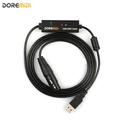 DOREMiDi kabel USB do DMX/RDM ze wskaźnikiem pierścień magnetyczny tarcza USB2.0 adapter pełnej prędkości