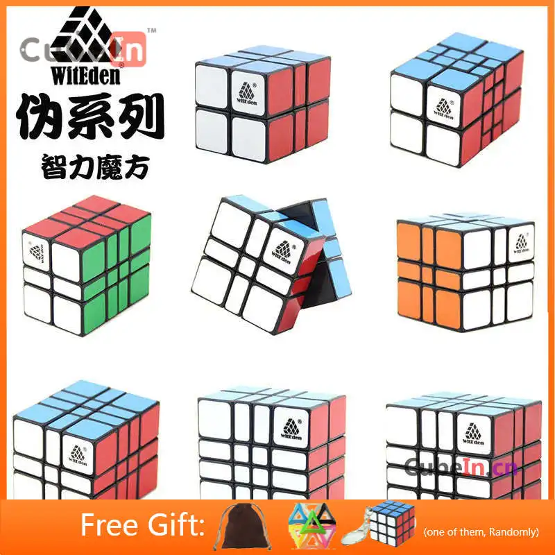 WitEden 3x3 Camouflage 2x2x3 2x2x4 2x3x4 3x3x2 3x3x3 3x3x4 4x4x2 Bandaged Puzzle Educational Toy Gift Idea X'mas Birthday