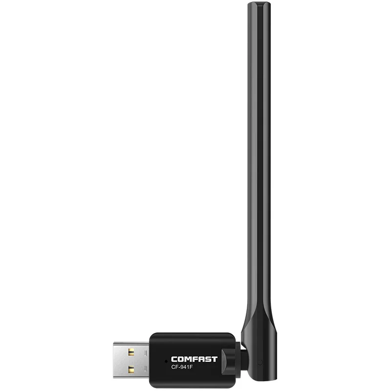 Comfast-Adaptador WiFi 6 USB AX600, tarjeta de red de doble banda de 600Mbps, 802.11AX, 5G, Antena Para PC, Dongle Para PC Win10 11