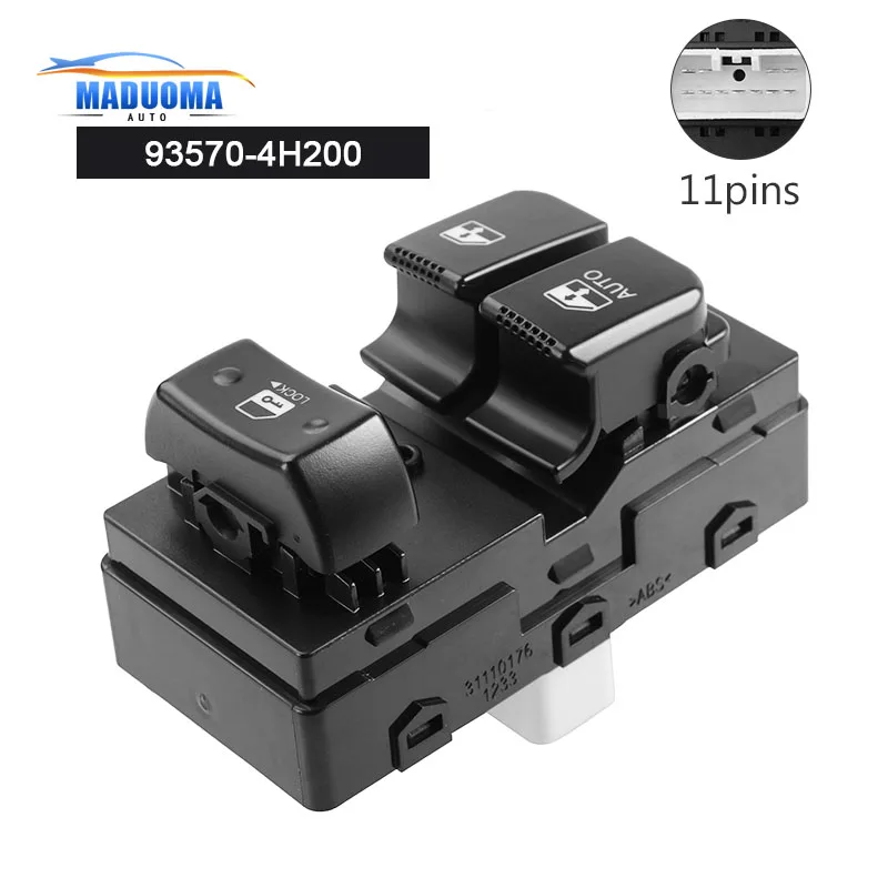

Переключатель Стеклоподъемника 935704H200 для Hyundai Starex 2007-2014 93570-4H200, автомобильные аксессуары