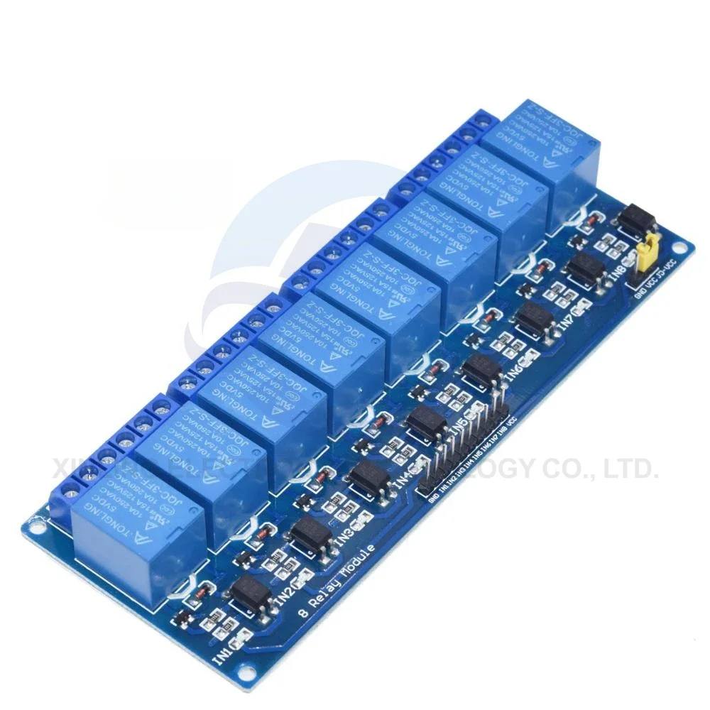 5/12V 1/2/4/6/8 Channel Relay Module With Optocoupler Relay Output 1 2 4 6 8 Way Relay Module For Arduino In stock