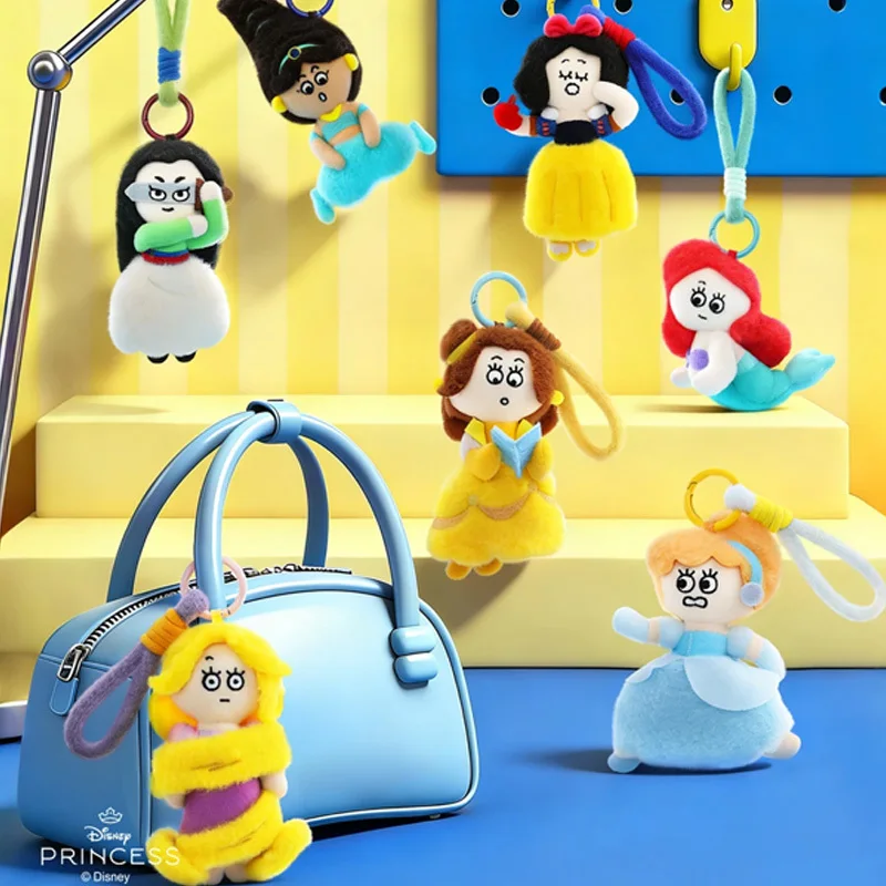 

52TOYS Official Disney Princess Rapunzel Blind Box Plush Keychain Pendant Bag Accessory Collectible Trendy Toy Gift For
