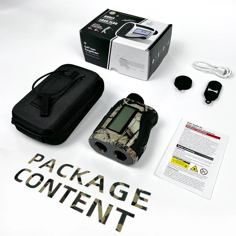 أفضل جهاز تحديد المدى بالليزر المموه الاحترافي بدقة 600 متر قابل لإعادة الشحن Pulse Nx7 Golf Range Finders سعر البيع