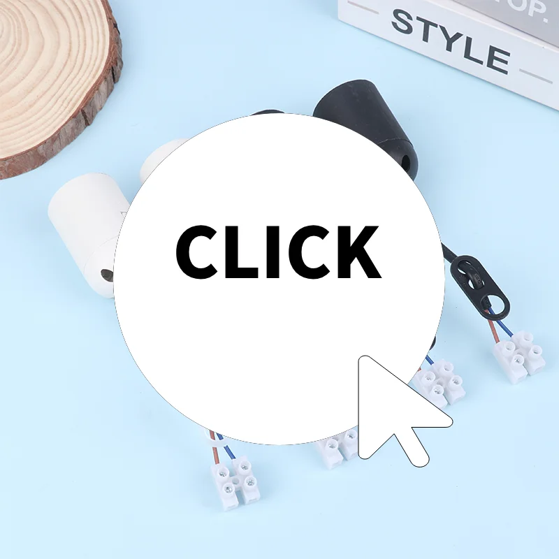 

5Pcs E27 Lamp Holder Construction Socket Lamp Holder With Cable Construction Site Socket Renovation Socket Lighting Accessories