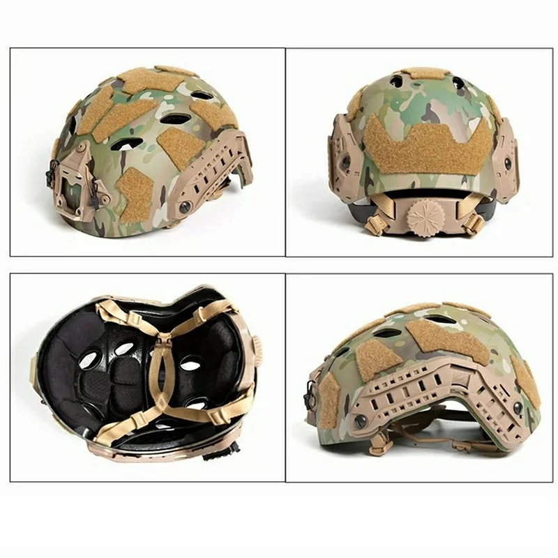 FMA FAST SF Right Angle Vent Hole Helmet System ABS Version Safety Anti-Fall Protection Tactical Helmet TB1462 M/L L/XL