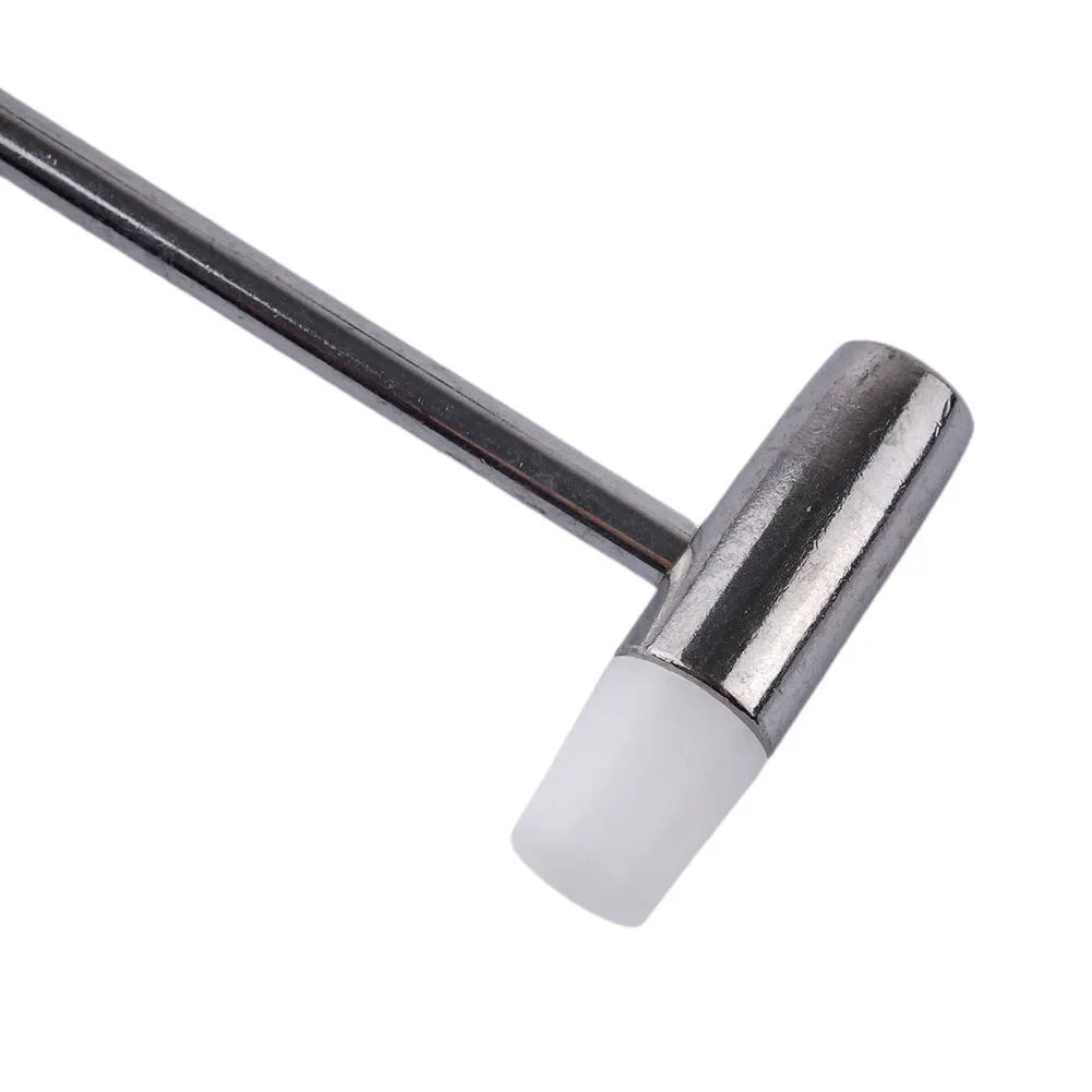 

Mini Hammer Hammer 160-170mm Portable Silver Accessories DIY Double Head For Repair Watch Repair Tool Replacement