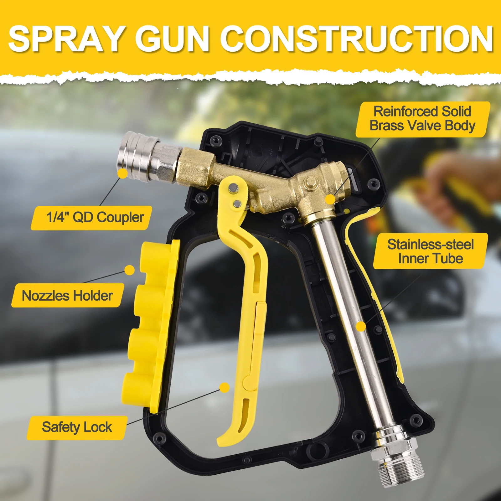 High Pressure Washer Short Spr - огляд і ціна Bear Spray Clip