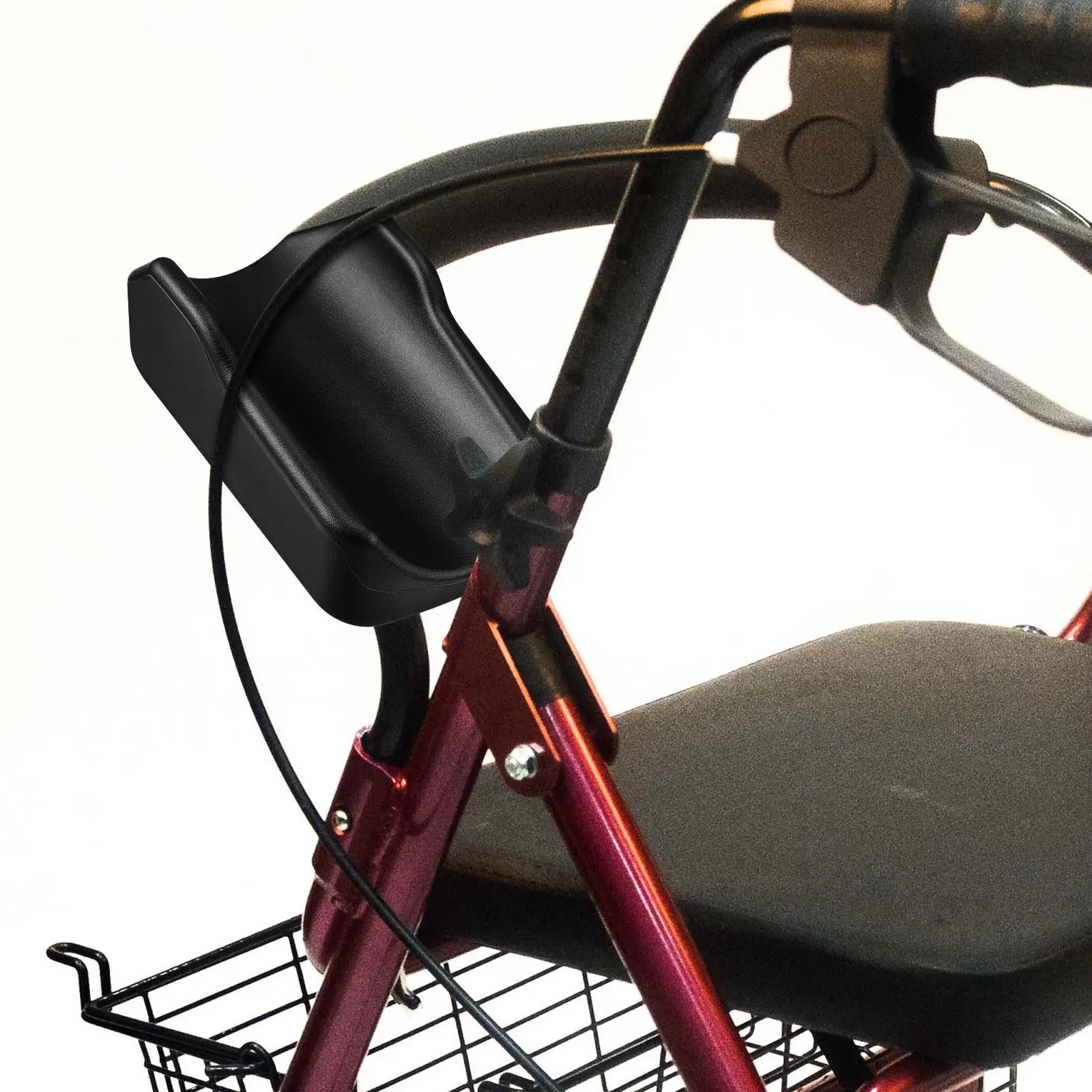 

Rollator Armrest Cushion Upright Walker Elbow Pad Soft Forearm Support Replacement Senior Aid Handle Protector Platform Part For