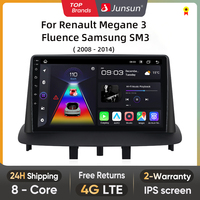 Junsun Wireless Android Auto Radio For Renault Megane 3 Fluence Samsung SM3 2008 - 2014 4G Car Multimedia GPS 2din autoradio