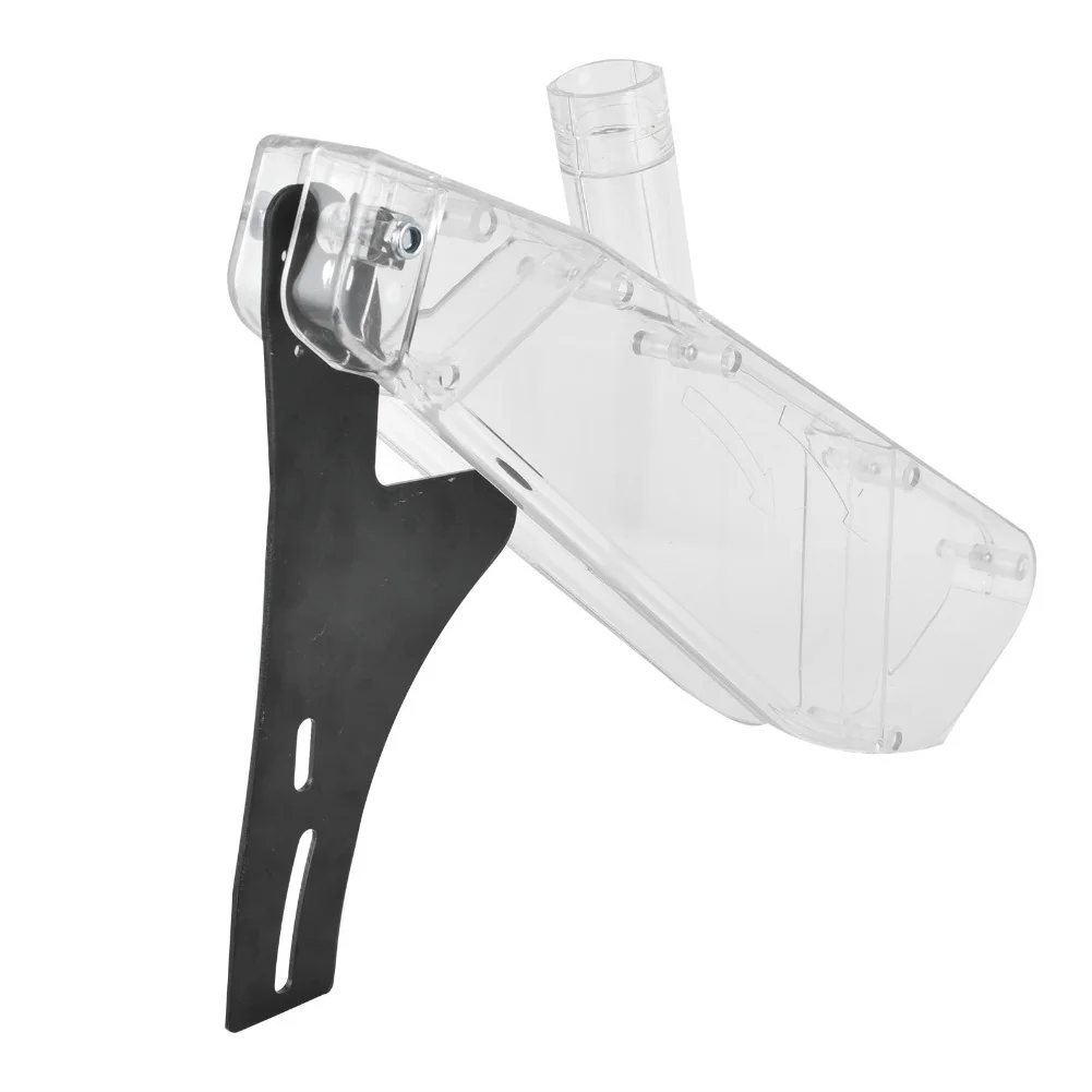 

Table Saw Accessory Cover for 4 to 10 Inch Units with Acrylic Build and R Type Divider for Smooth Cutting Workflow