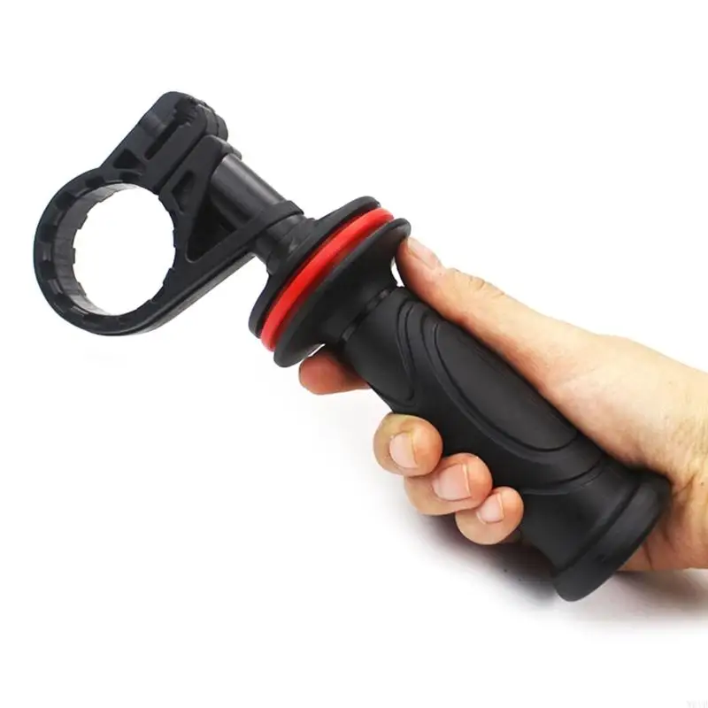 Drill Handle Easy Setups High Friction Grip Suitable for 1/4 to 3/8 Inch Electric Drills Ergonomic Anti Fatigue Design