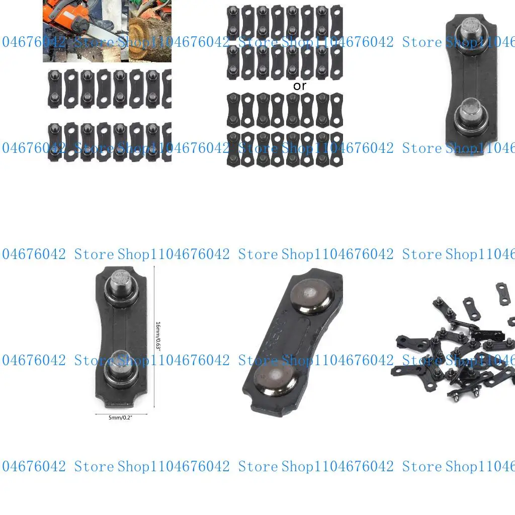 

5asd 043 .050 Chainsaw Link Gauge Tool Presets Tie Straps Long-lasting Anti-rust 10PC