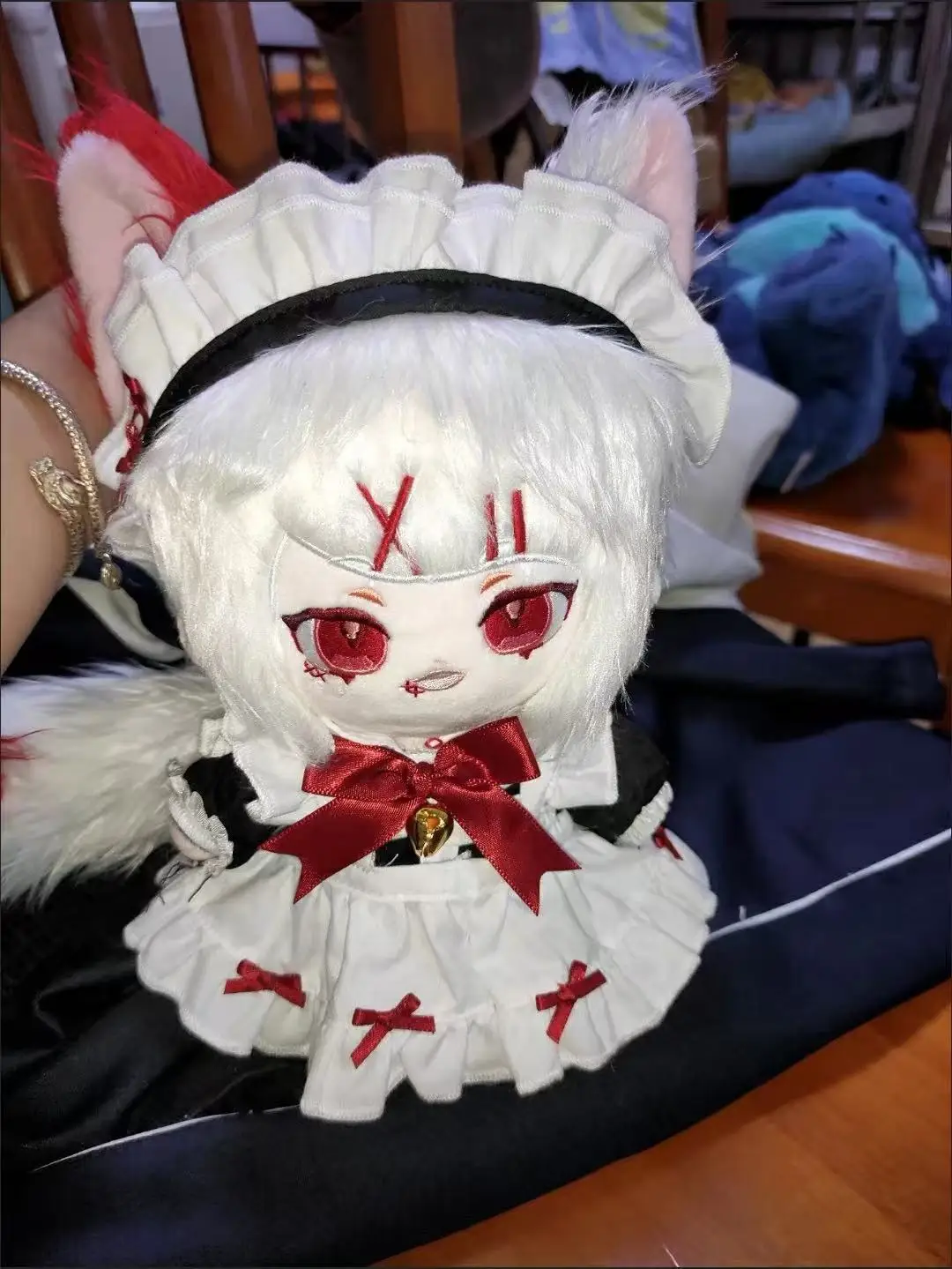 Stuffed 20cm Anime Tokyo Ghoul Juzo Suzuya Attribute Cartoon Plush Doll Toy COS Dress-up Children Adults Collectible Cotton Gift