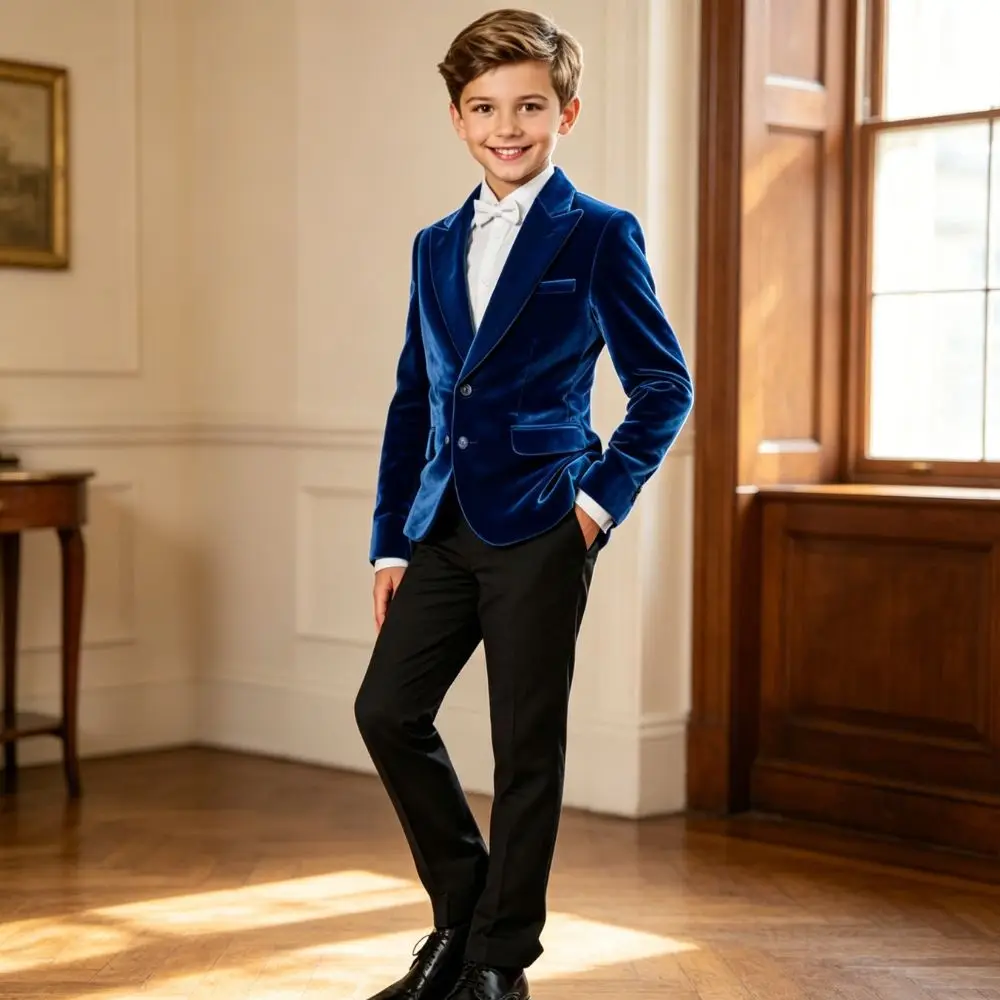 velvet-wedding-boy-suits-green-2-pieces-child-suits-elegant-gentleman-outfit-comfortable-stylish-toddler-boys-formal-set-2026