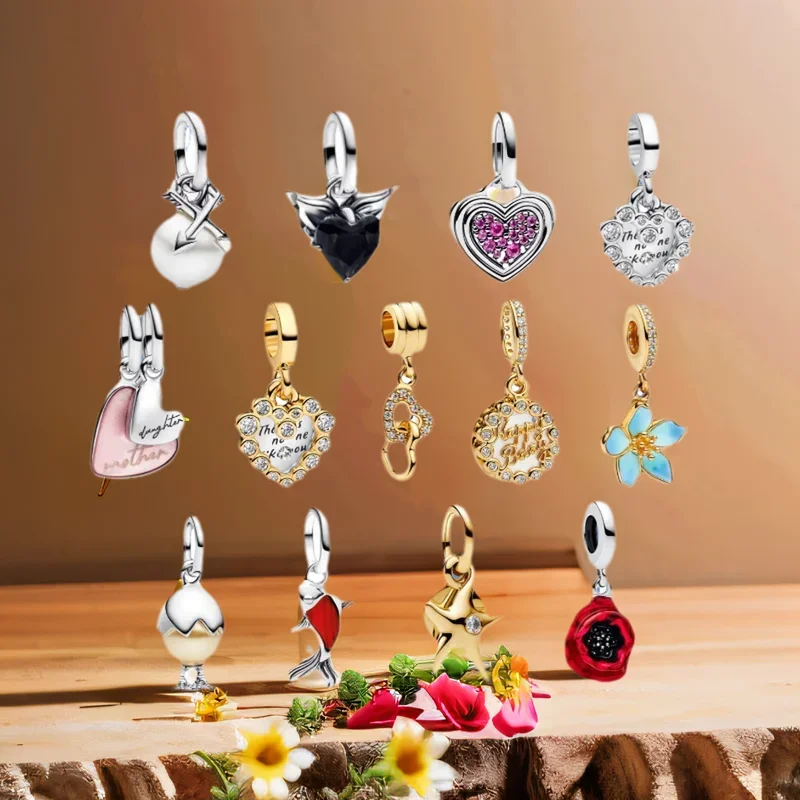 

Украшения, новинка 2025 года, ювелирные изделия из серебра 925 пробы, морская звезда, бирюзовый кулон с бриллиантами в форме сердца для девочек, модный изысканный подарок