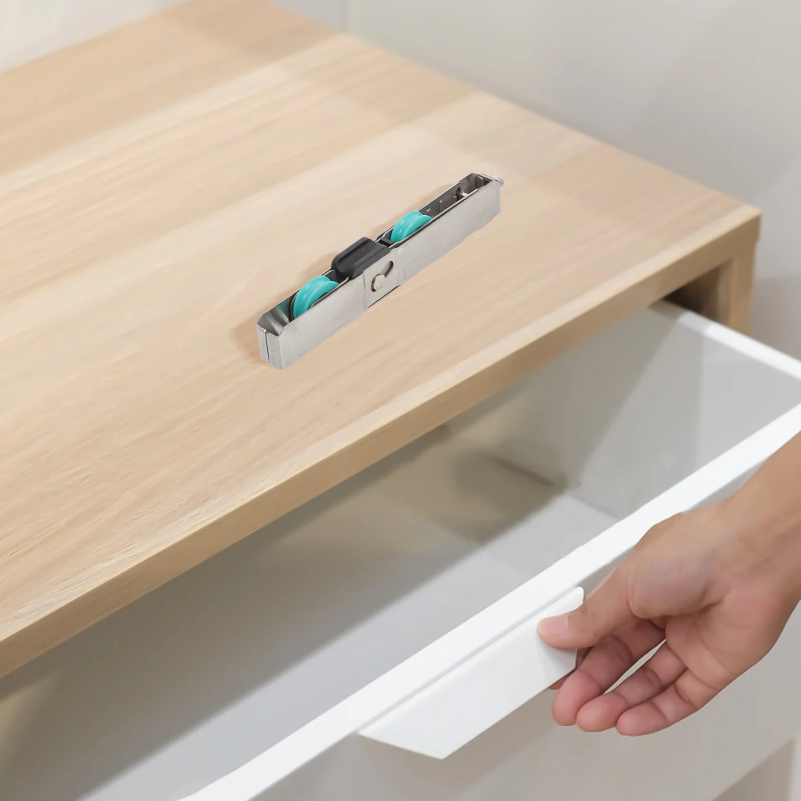 1 قطعة الفولاذ المقاوم للصدأ انزلاق الباب الأسطوانة الثقيلة لخزانة زجاجية باب الحمام استبدال أجزاء بكرة عجلة الأجهزة