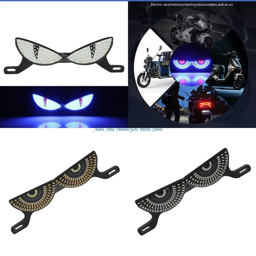 P9FD Bright Universal Motorcycle License Plate LED Light for Safety and Visibility