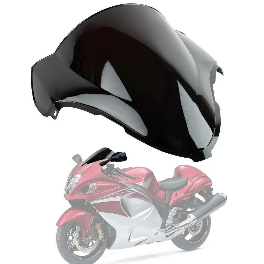 

Motorcycle Windshield Windscreen Double Bubble Fairing Deflector for Suzuki Hayabusa GSXR1300 1996-2007 Windscreen Covers Screen