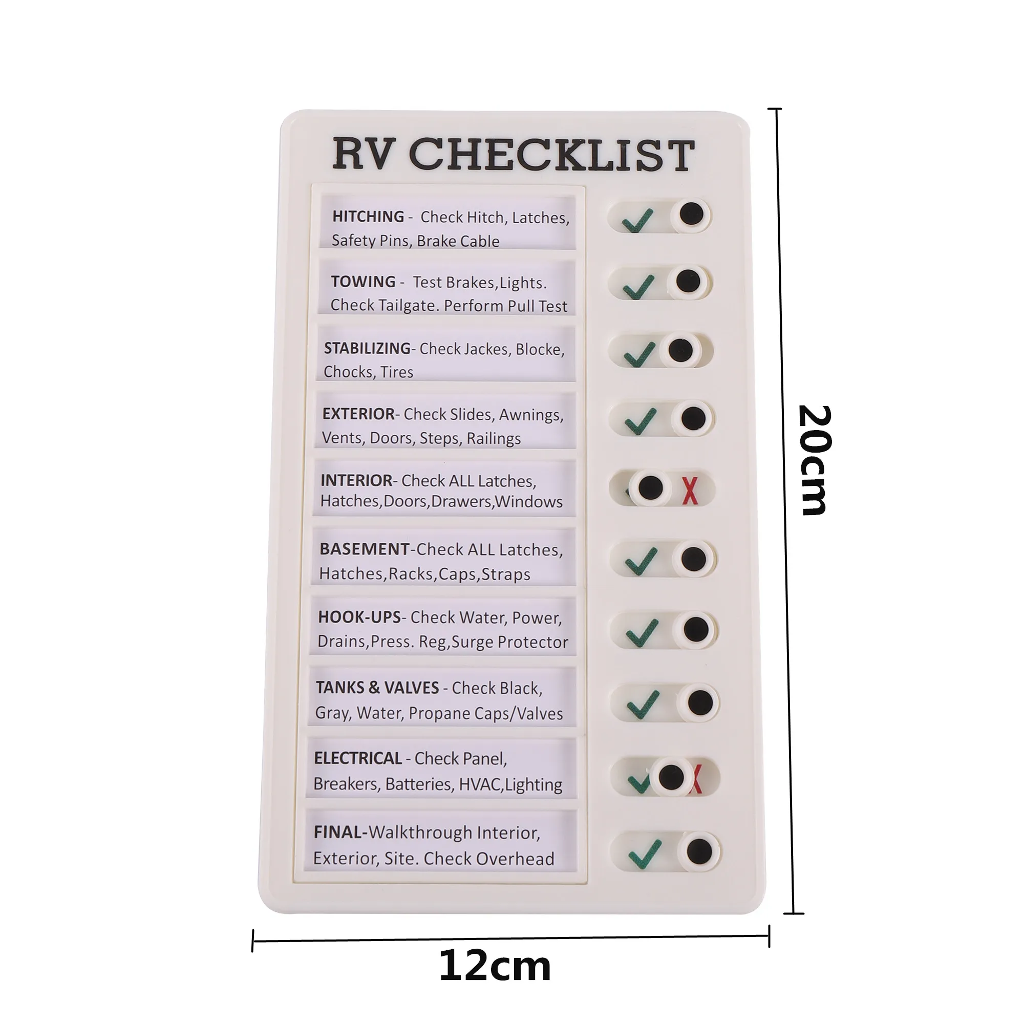 Reusable My Chores Checklist Task Board Daily Schedule Planner Memo Chore Chart Kid Responsibility Behavior Self Discipline Card