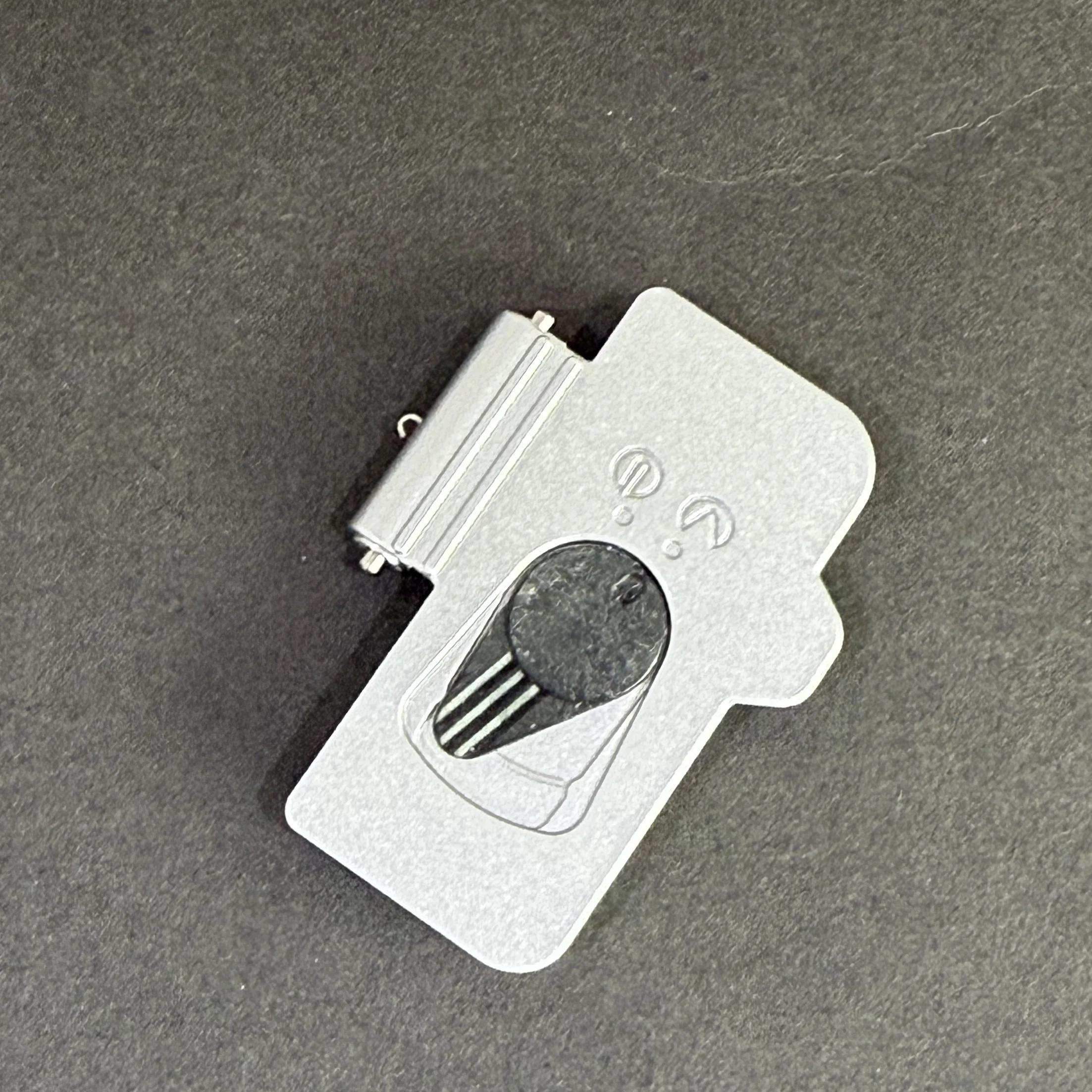 جديد الأصلي EM5 II غطاء البطارية لأوليمبوس EM5 مارك II غطاء الباب وحدة استبدال الكاميرا إصلاح جزء (أسود/فضي)