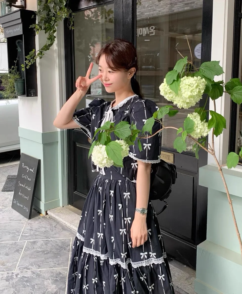 Dongda gate ort sve impresso com cinto feminino irt design cintura alta a linha saia de emagrecimento conjunto commute sle padrão floral