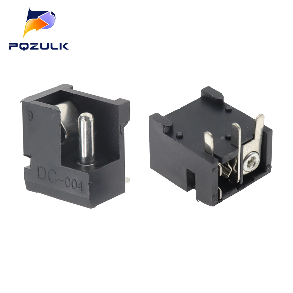 5 sztuk DC-004 5.5*2.1mm gniazdo zasilania łącznik zasilacz siła żeńska podłączenia gniazda 5,5x1,1mm 3pin DC004