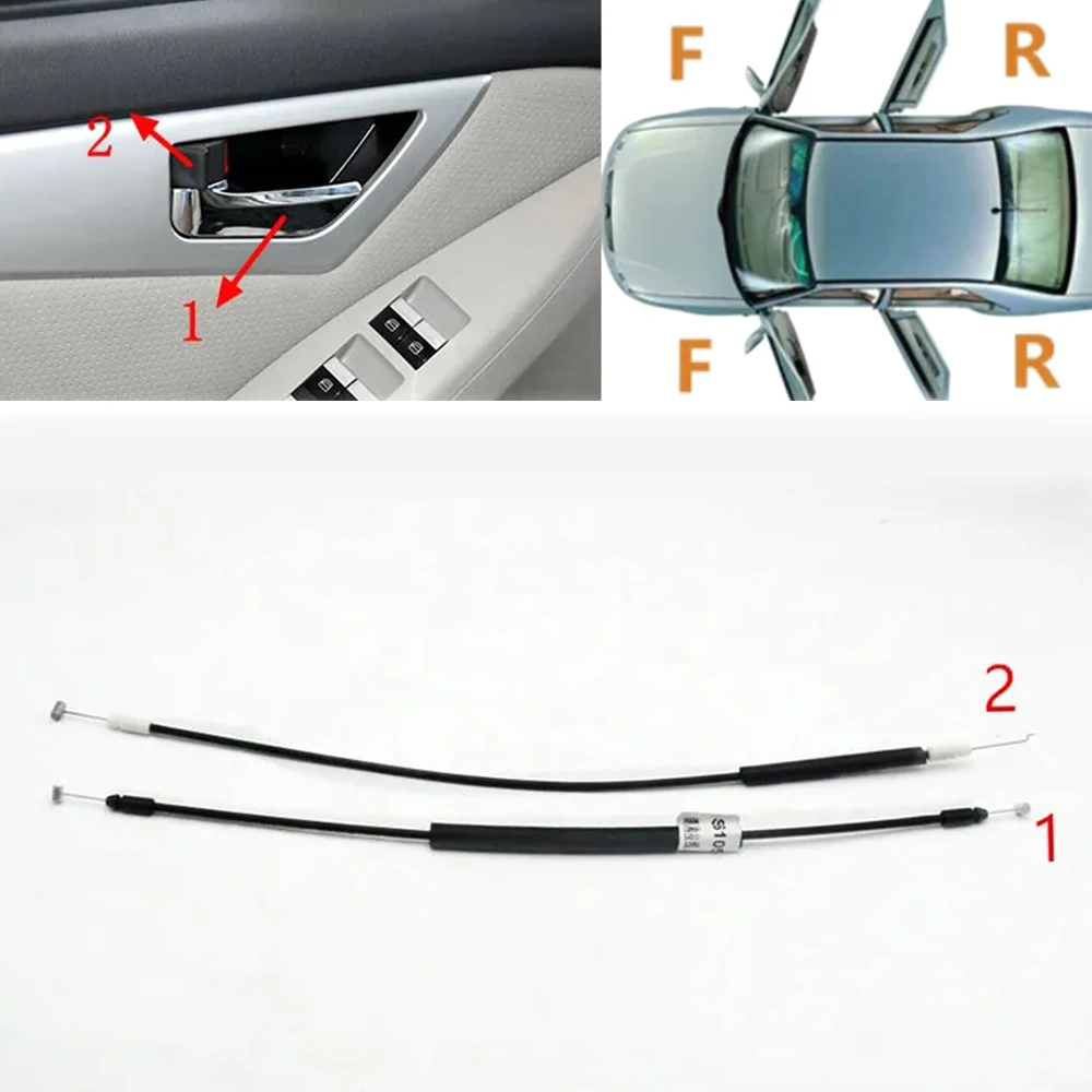 Soarhorse 1 pcs Car Door Handle Cable Lock Wire For Lifan X60