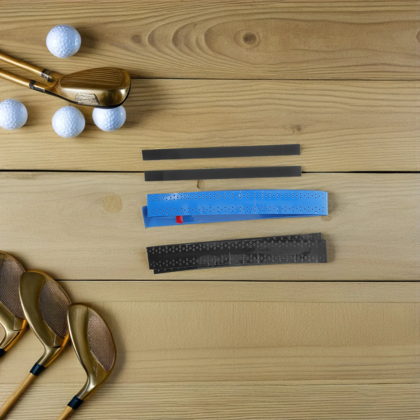 

4 Sets Golf Grip Strap Equipment Tape Club Handle Protector Grips Adhesive Overwrap Pu Band