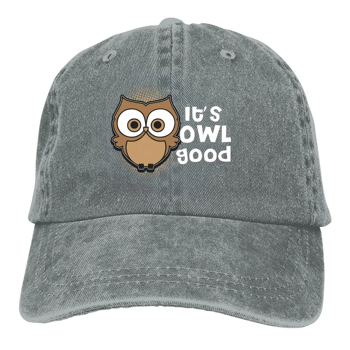 

It's Owl Good Baseball Cap Men Hats Women Visor Protection Snapback Cute Owl Caps