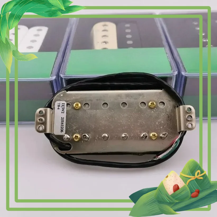 Guitar Pickups Neck And JB Bridge Humbucker Pickup 4C Guitar Pickups 1 Piece/ Zebra Color