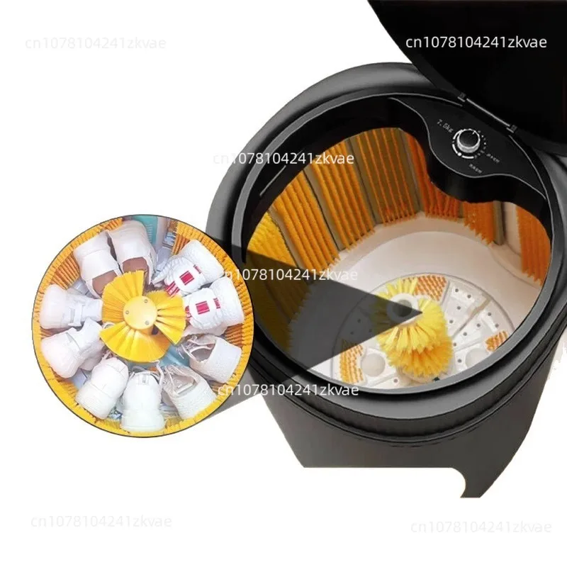 Household Shoe Washing Machine Full Wall Brush Small Shoe Brushing Machine Elution Integrated Automatic Laundry Socks Lazy