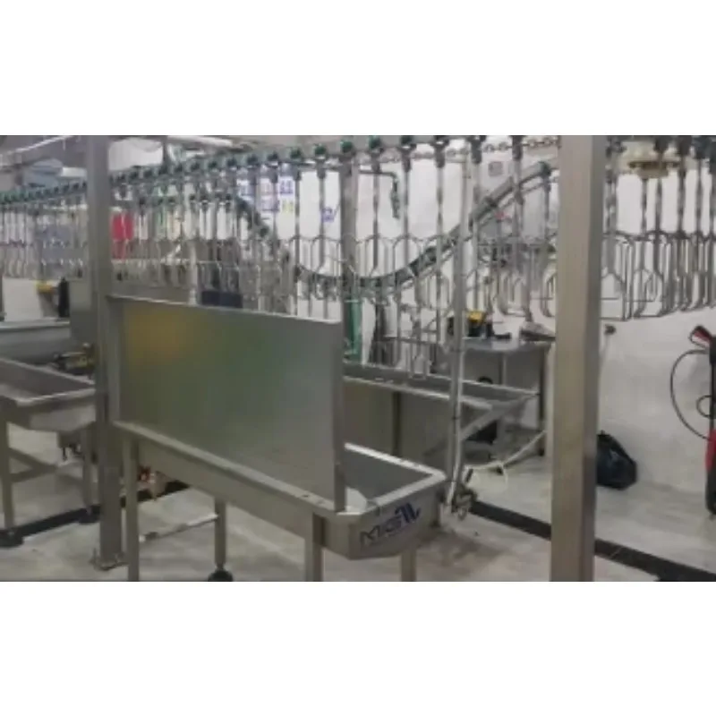 移動式屠畜トラック 鶏・アヒル・ガチョウ 家禽屠殺処理装置 鶏屠殺ライン用