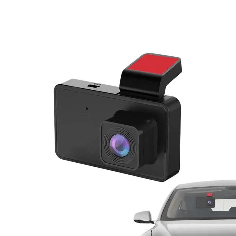 

1080P Car Camera 170 Degree Wide Angle Car Camera Driving Recorder 3 Inch Screen Loop Recording Motion Detection Recorder For