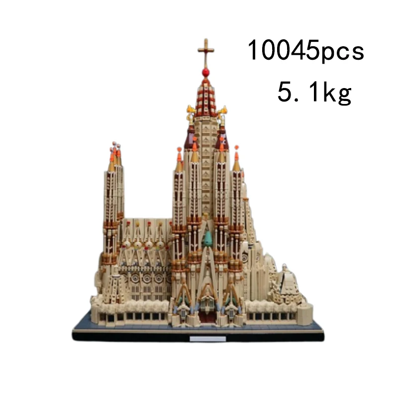 

Spot MOC-65795 Modular Architecture Cathedral Small Particle Assembly Building Blocks Puzzle Toy Model Gift Set Ornament