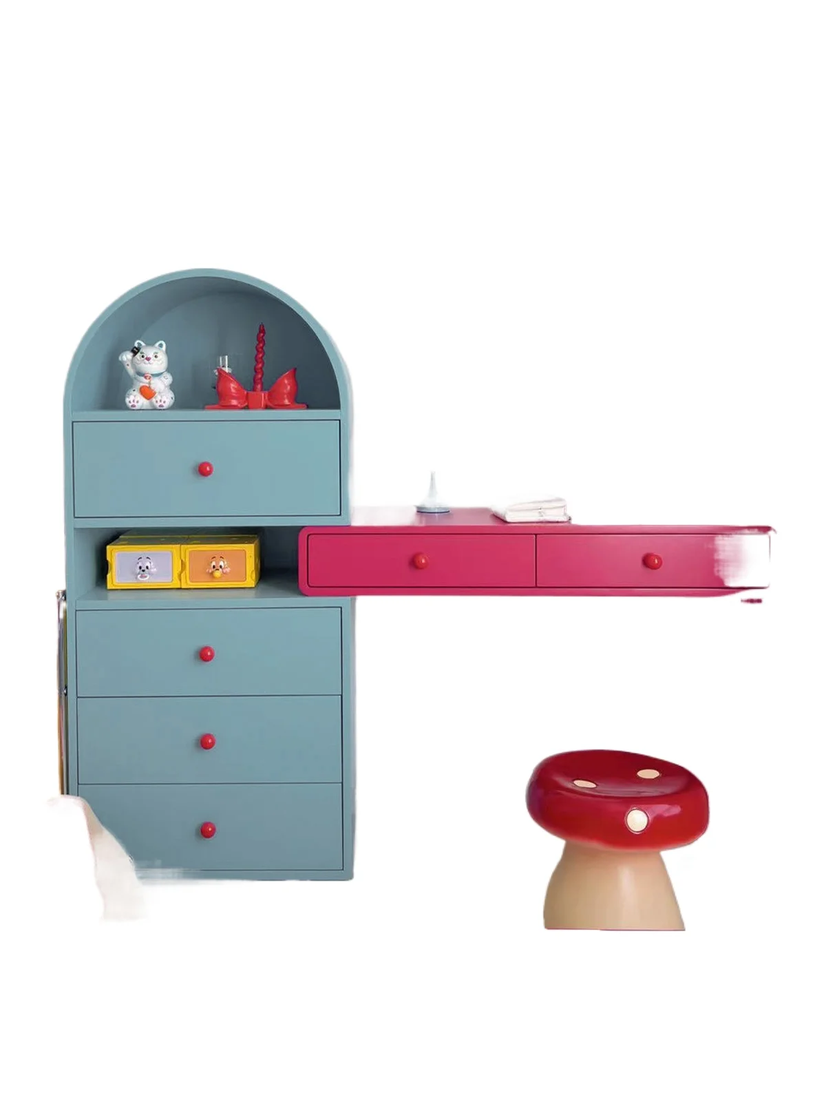 

Dopamine dresser, chest, small apartment, retractable storage cabinet, bedroom, multi-functional household storage, dressing