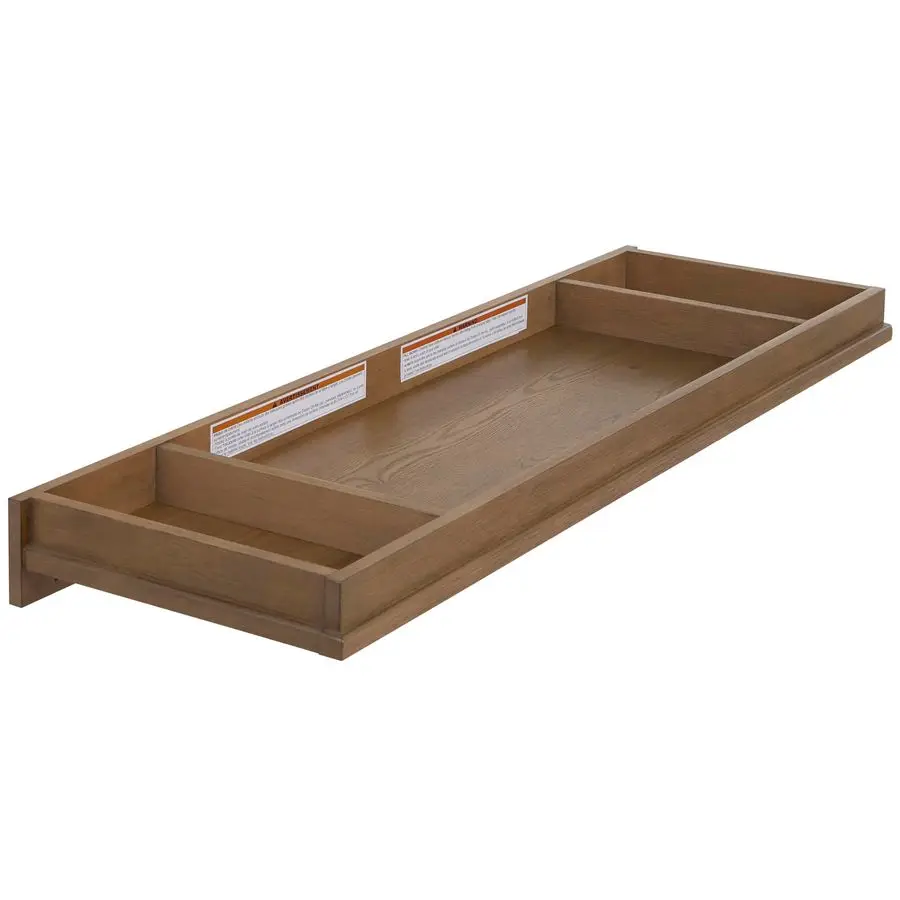 صينية تغيير أطفال من أوكلي لخزانة الملابس المزدوجة في سطح الطاولة المتغير العالمي من هيكوري مع دعامات أمان للحضانة المدمجة #1