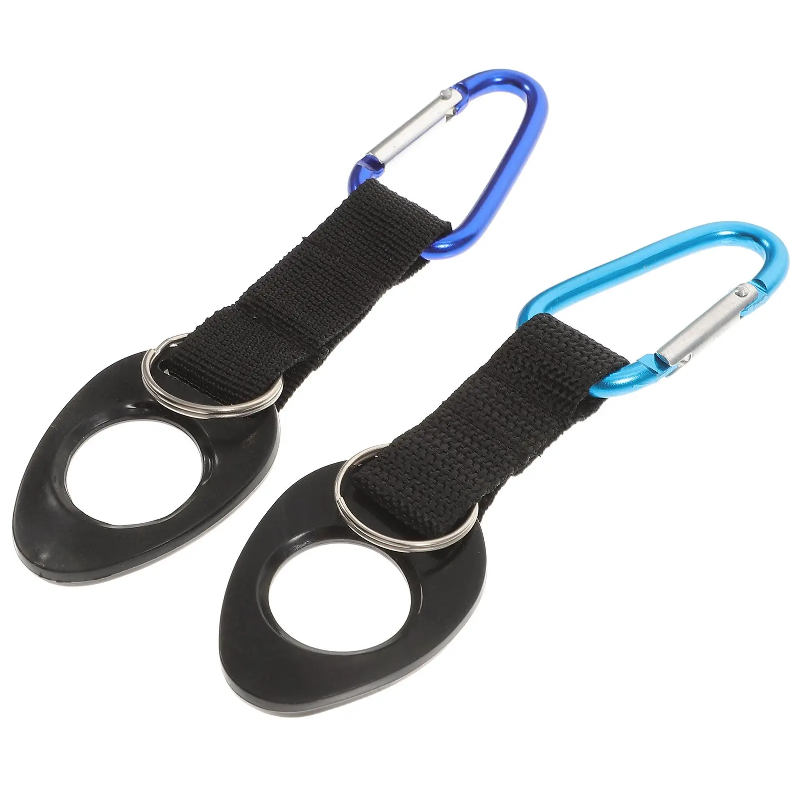 

2 Pcs Backpack Buckle Water Bottle Holder Carabiner Clip Rack for Hiking Portable