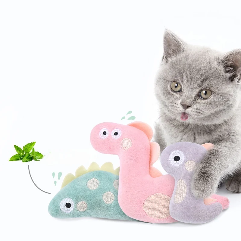 

Cat Toy Catnip Interactive Plush Stuffed Chew Pet Toys Claw Funny Cat Mint Soft Teeth Cleaning Toy For Cat Kitten Pet Products