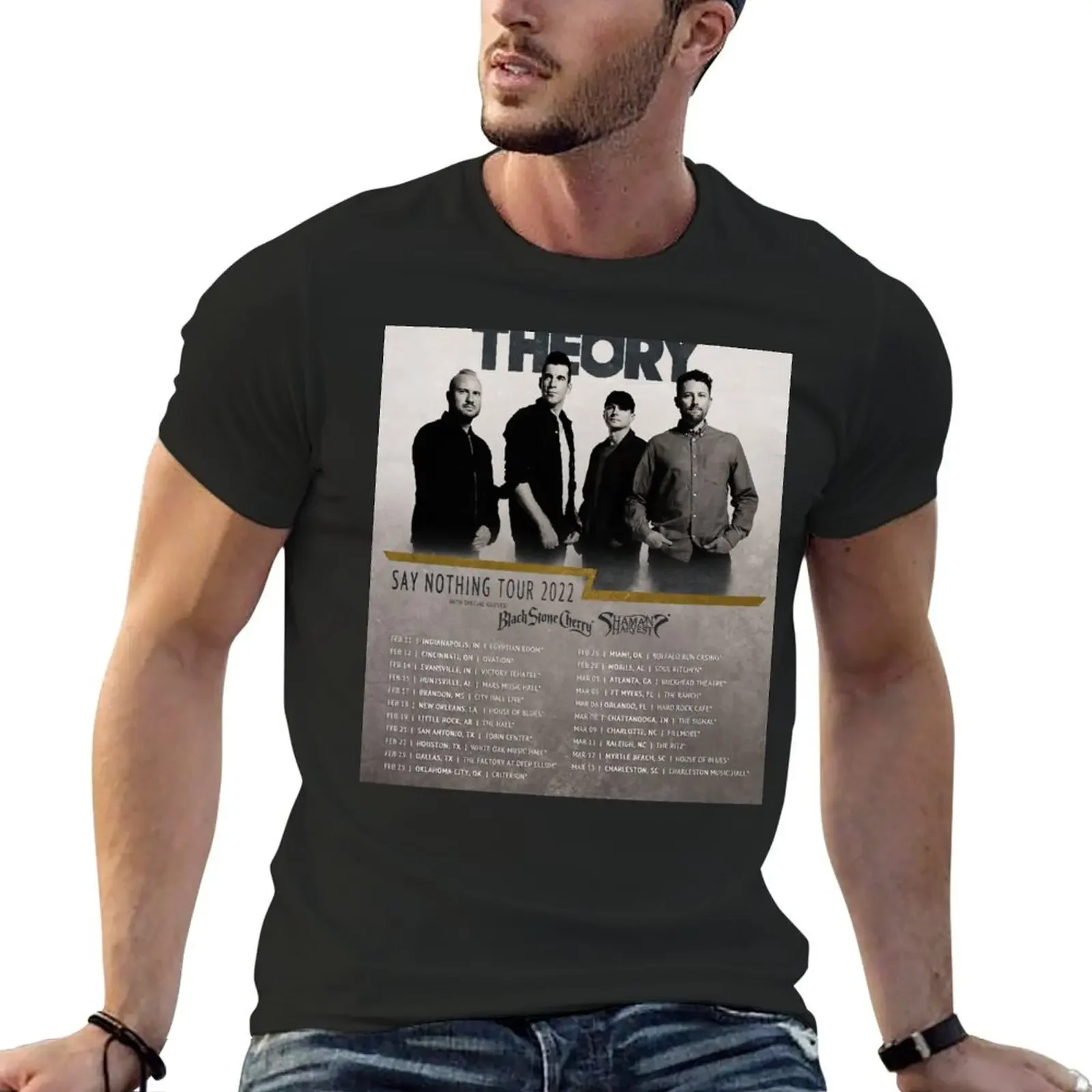 

my Theory of a TOADM Tour 2022 T-Shirt vintage t shirts animal prinfor boys slim fit t shirts for men