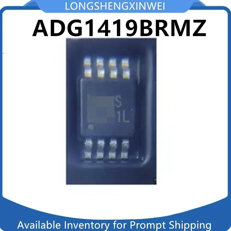 1PCS New ADG1419BRMZ ADG1419BRM Printed S1L Analog Switch Encapsulates MSOP-8  Original