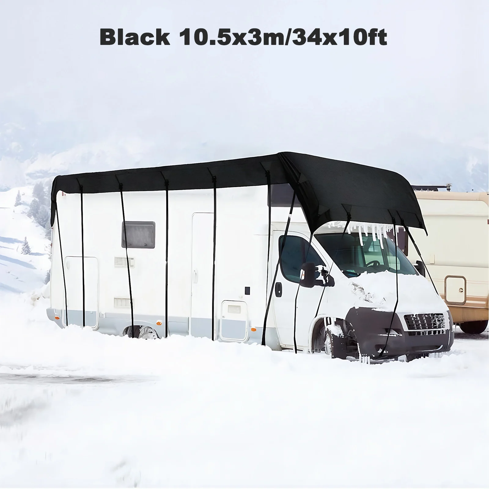7 Maat Waterdichte Camperdakhoes 3000PA 210D Oxford Doek Dakbeschermhoes Camperzonwering Camperdakzonnescherm