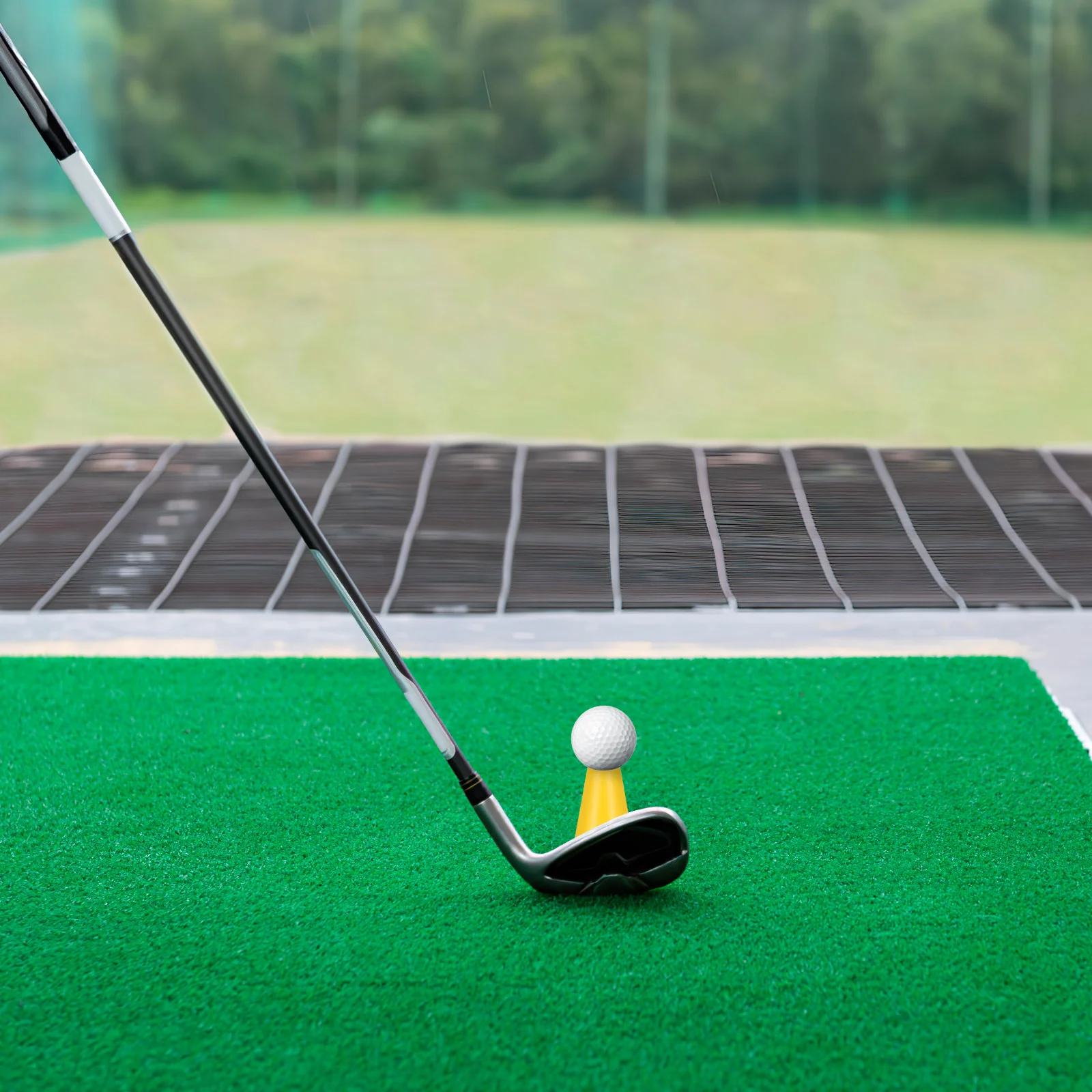 

4pcs Golf Tees Jumbo Rubber Winter Tee Set 14Mm 18Mm 24Mm 38Mm Height Yellow Red 30Cm Rope For Hard Ground Frosty