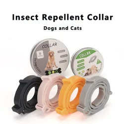 Flea and Tick Treatment Prevention Collar for Cats Dogs 10 Months Protection Anti-mosquitoes Insect Repellent Pet Supplies