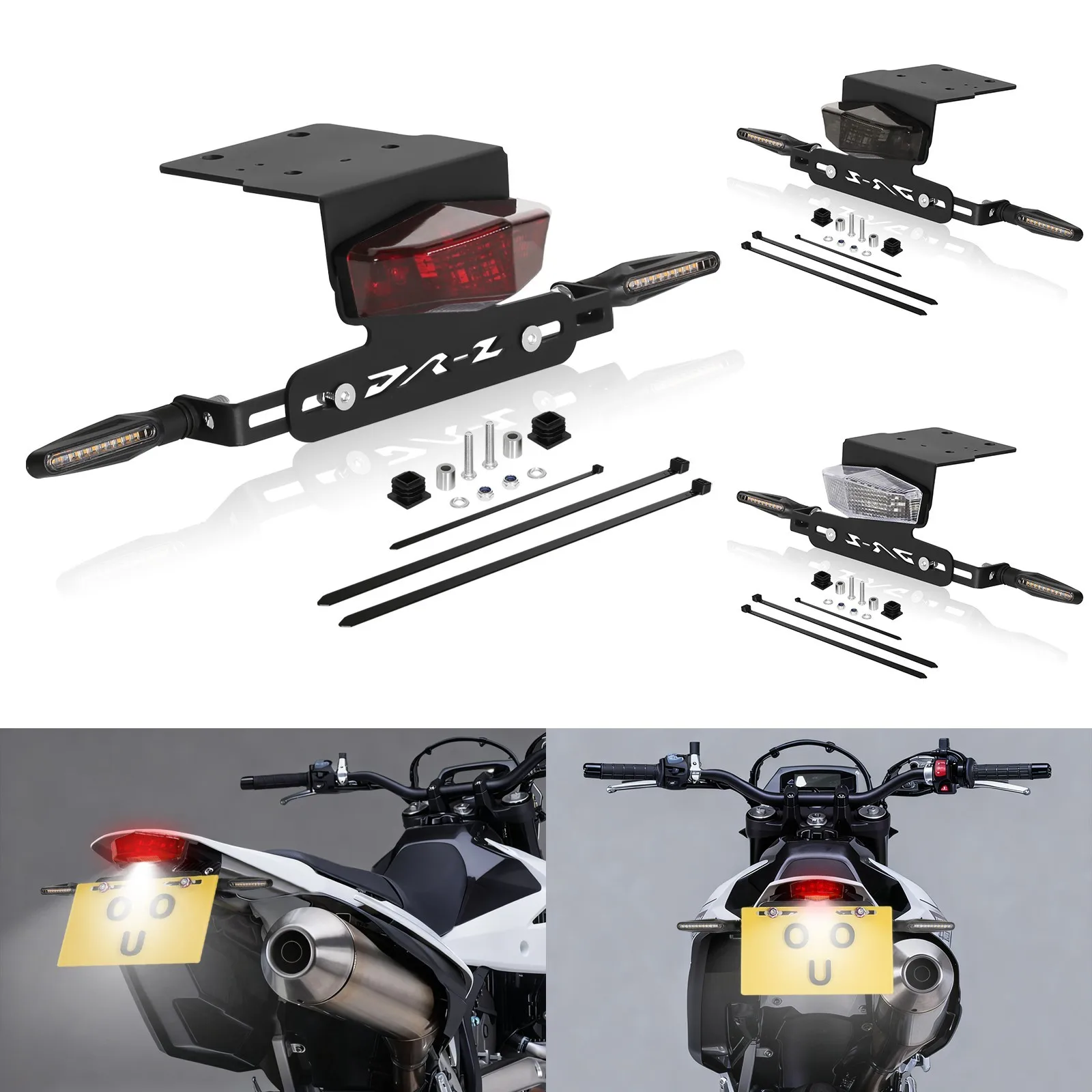 

Tail Tidy Fender Eliminator LED Turn Signal Tail Light For SUZUKI DRZ4S DR-Z4SM LED Fender Eliminator Tail Numbe Plate Light