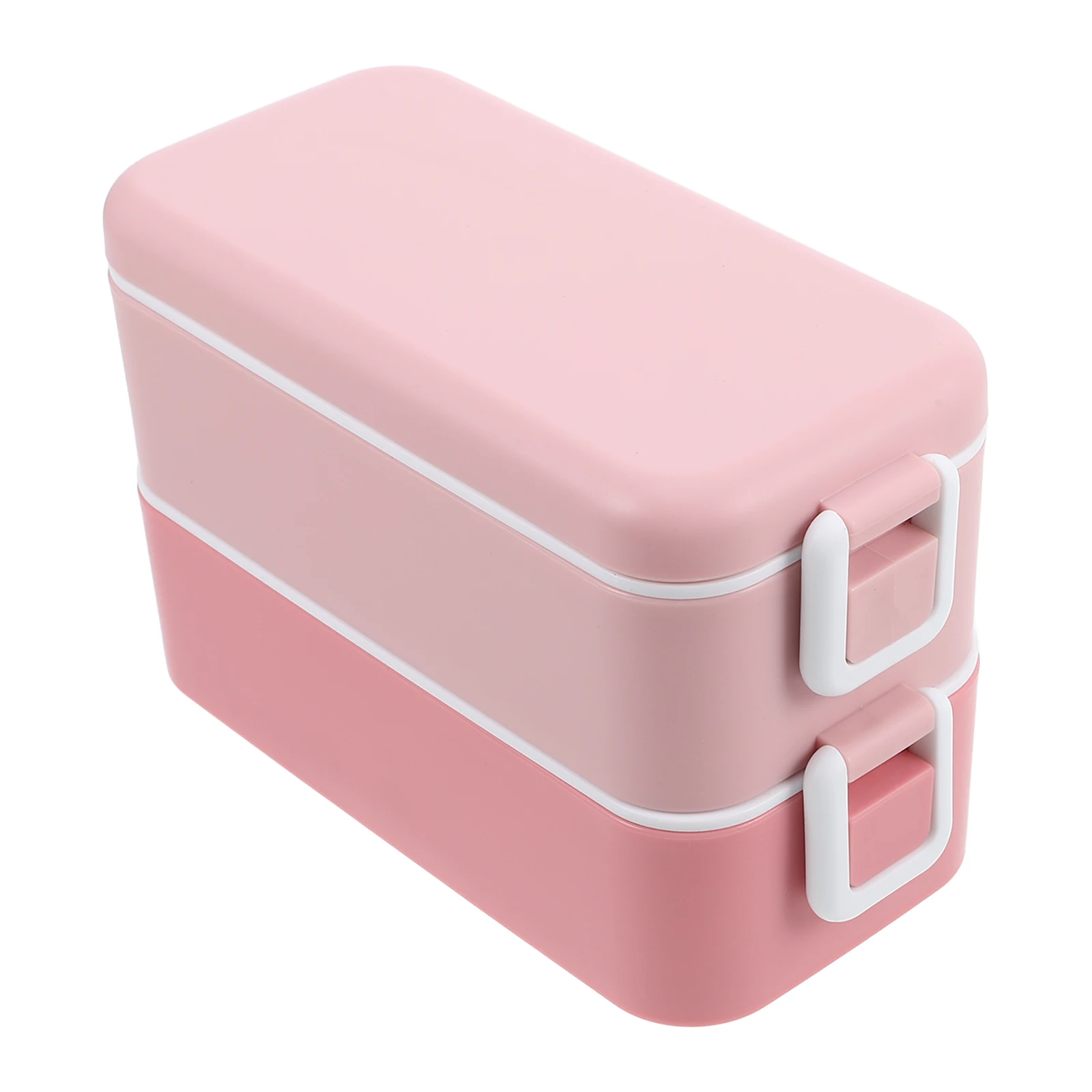 

Lunchbox 800ml Compartment Container Leakproof Food Bento Meal Prep Heating Containers Snack Pink Fitness