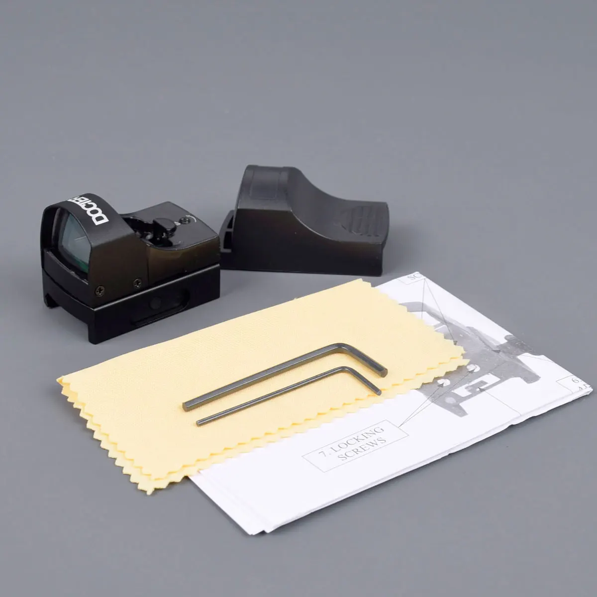 أحمر أخضر نقطة منعكس البصر طبيب أوفست نطاق صالح 20 مللي متر Picatinny السكك الحديدية كوليماتور البصر #6