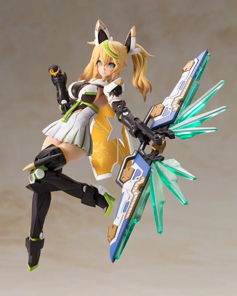 Original KOTOBUKIYA Phantasy Star Online 2 Jenny Stella Innocent Ver. Assembling Toys Mecha Girl Action Figure Collectible Model