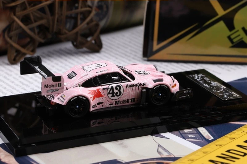 Newly Stocks 404 Error 1:64 911 Ken Block 1400HP Hoonigan Pink Color In 2024