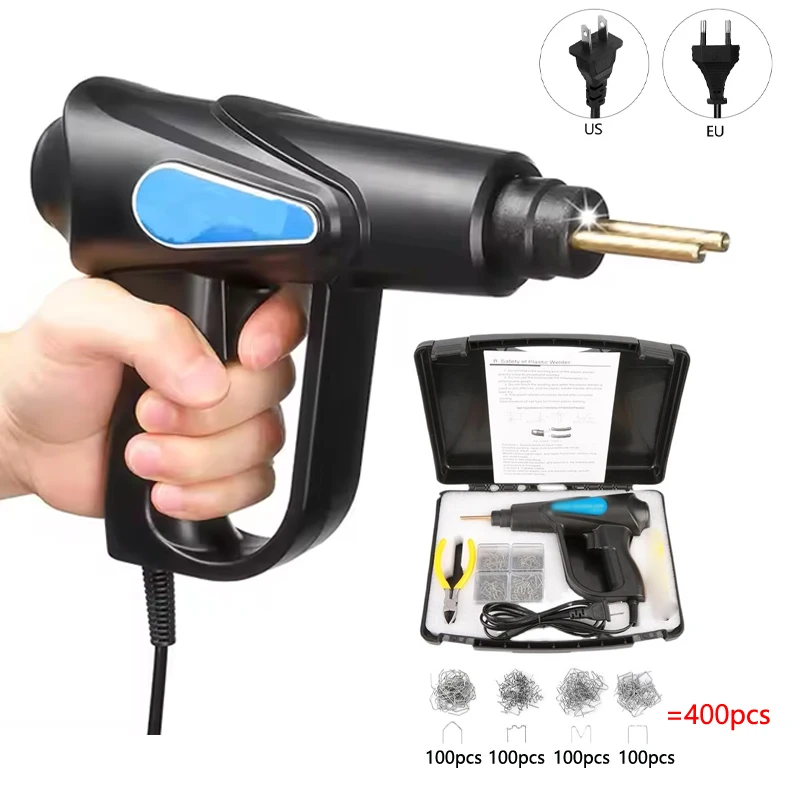

70W plastic welder, plastic welding kit, plastic repair welder, car bumper repair tool, multi-function thermal stapler